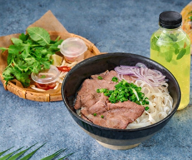 Комбо Фо бо + Лимонад Лимон-Мята