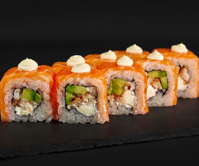 Имбирный лосось