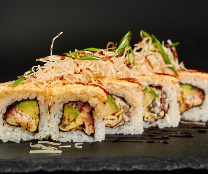 Запеченный с угрем